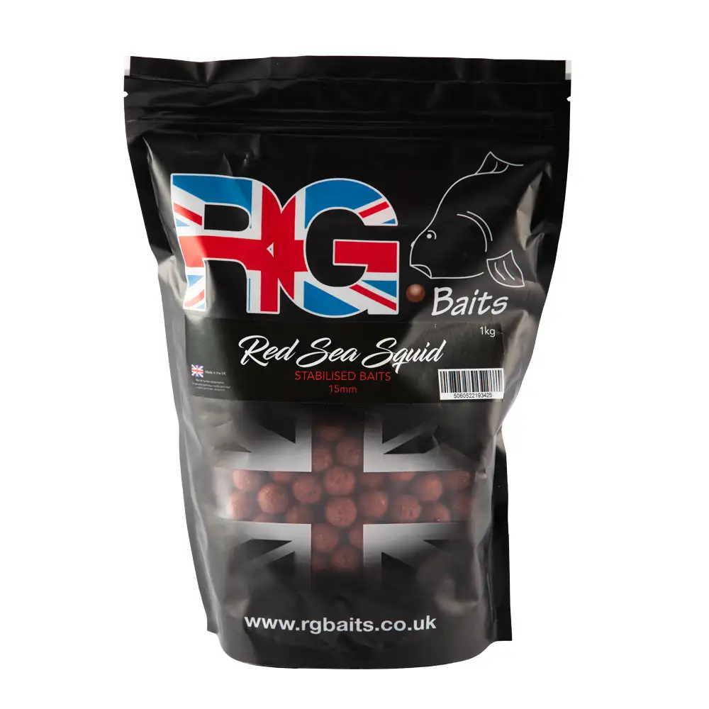 RG Baits Red Sea Squid Stabilised Boilies 1