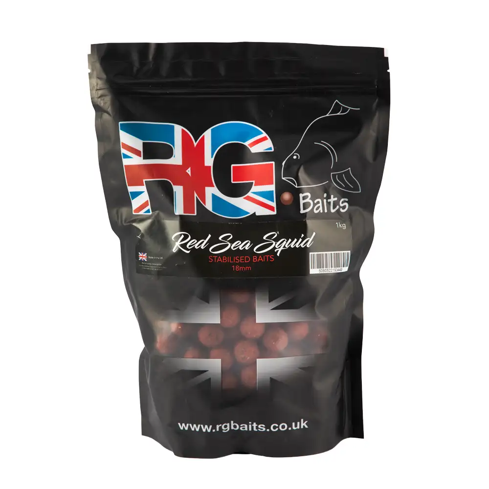 RG Baits Red Sea Squid Stabilised Boilies 2