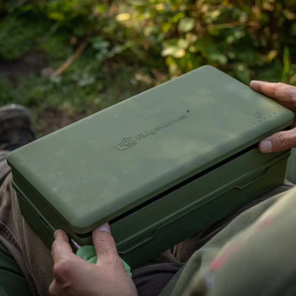 RidgeMonkey Armoury Tacklebox In Use 2