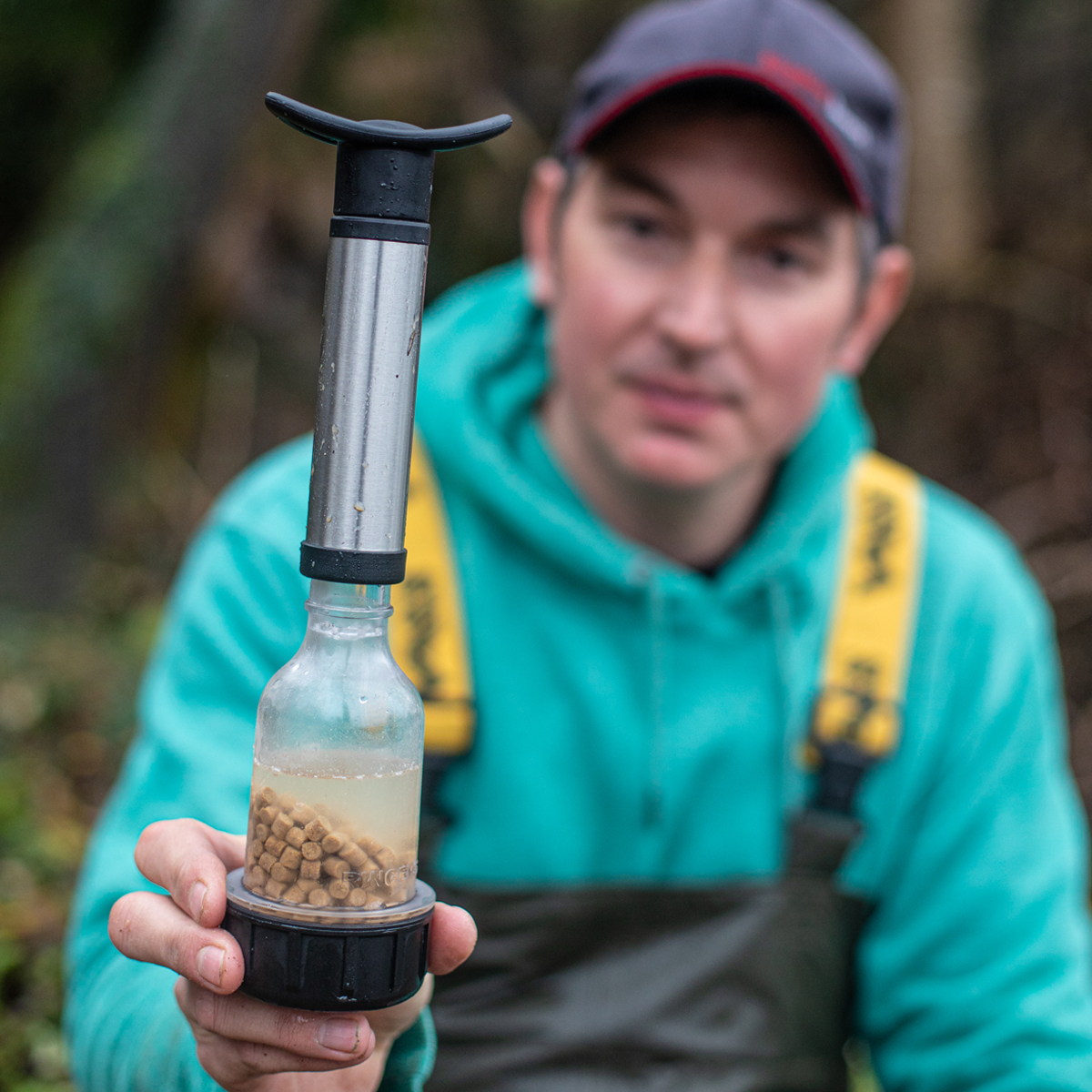 Ringers Pellet Pump In Use 