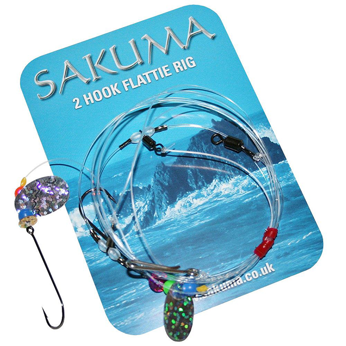 Sakuma 2 Hook Flattie Fishing Rig