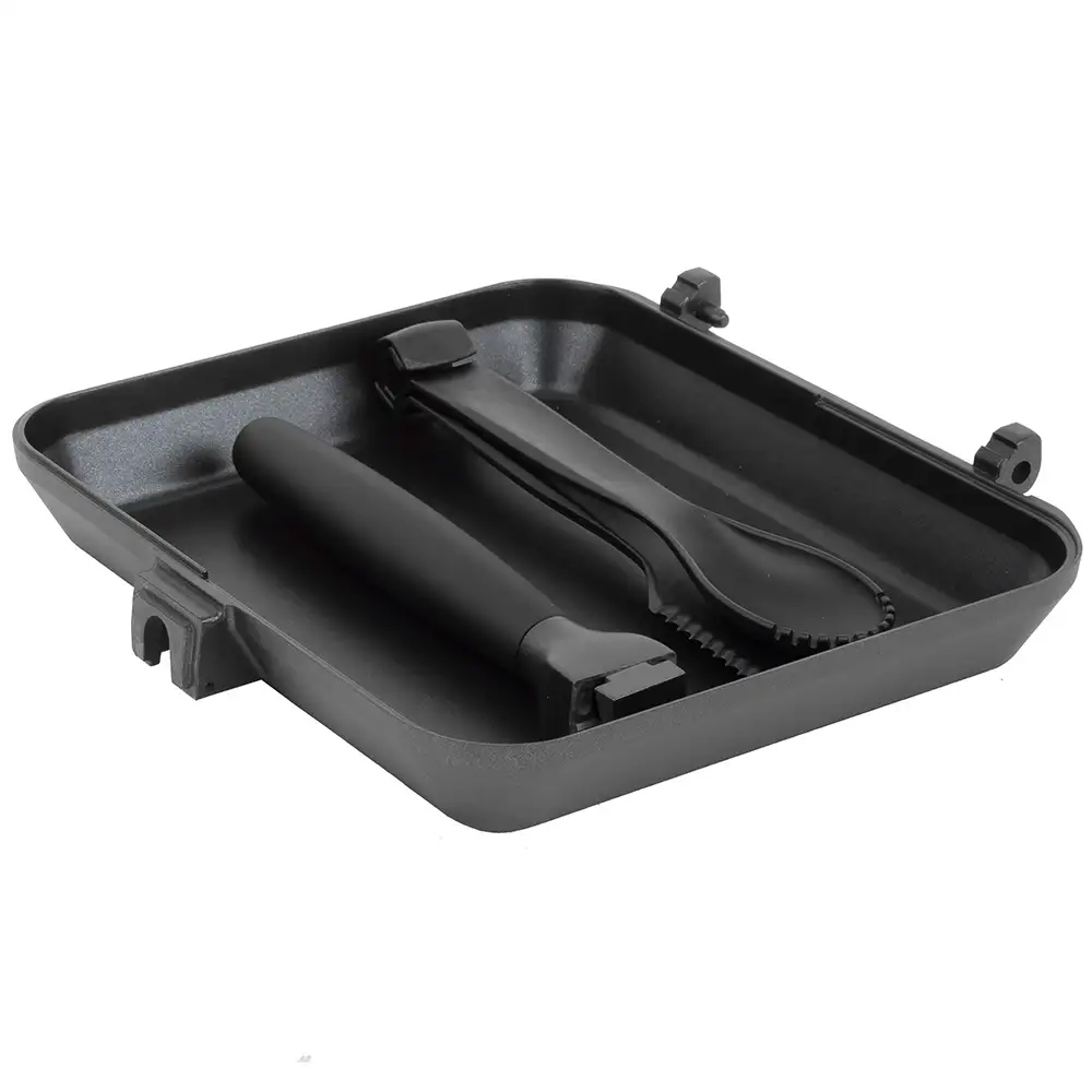 Sonik Sizzla Multi-Pan Set Utensil Storage