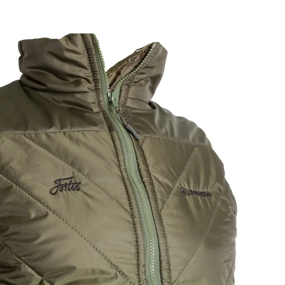 Snugpak SV3 Fishing Vest Olive Close Up Zip