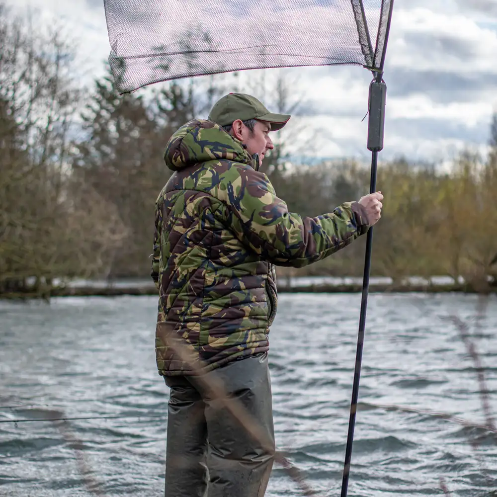 Snugpak SJ9 DPM Fishing Jacket In Use 2