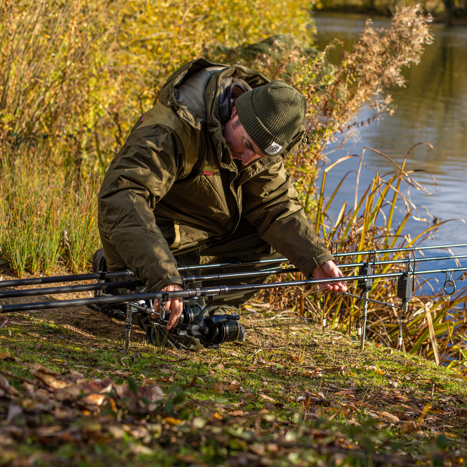 Solar P1 3 Rod Adjustable Buzz Bar & Bankstick Kit In Use