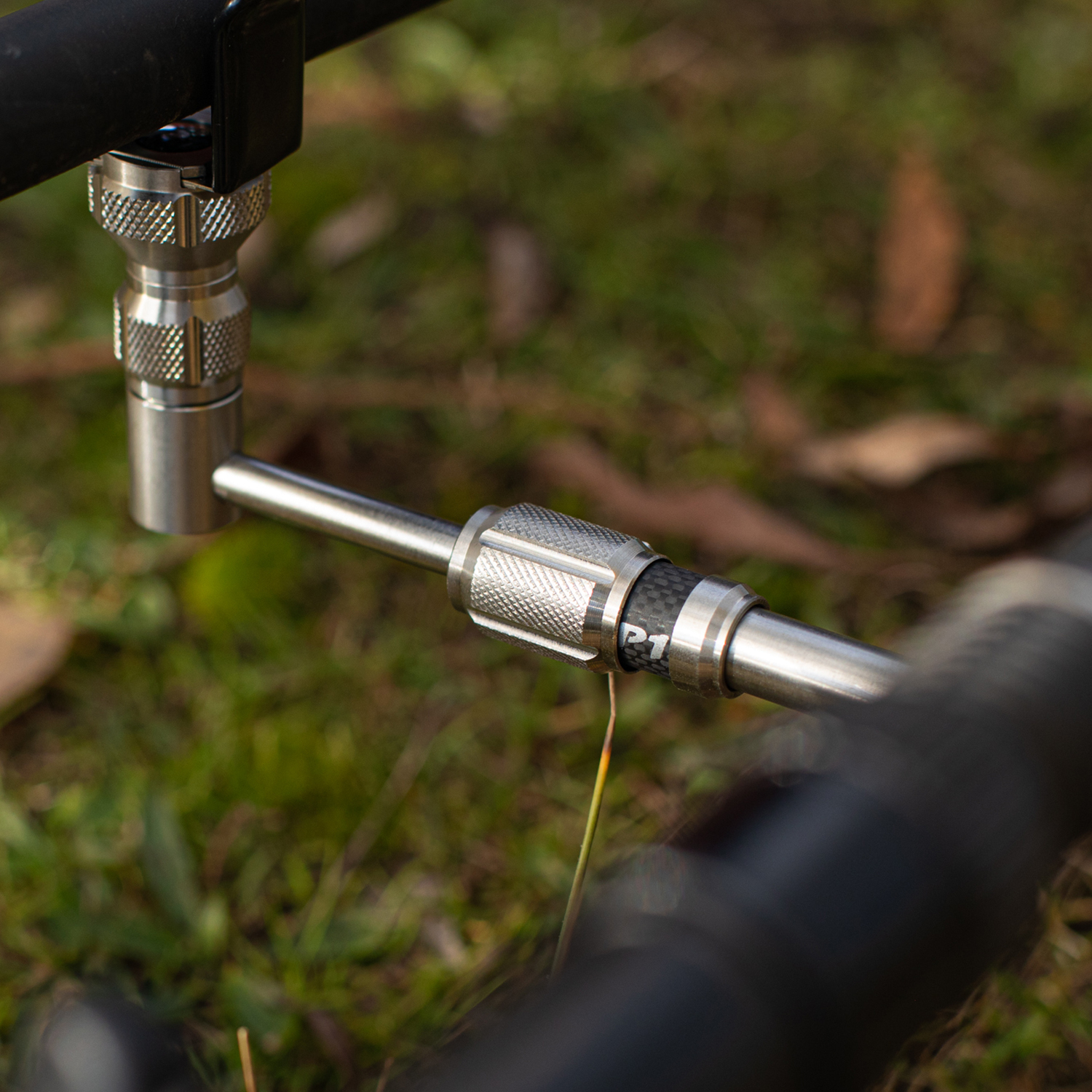 Solar P1 3 Rod Adjustable Buzz Bar & Bankstick Kit Close Up