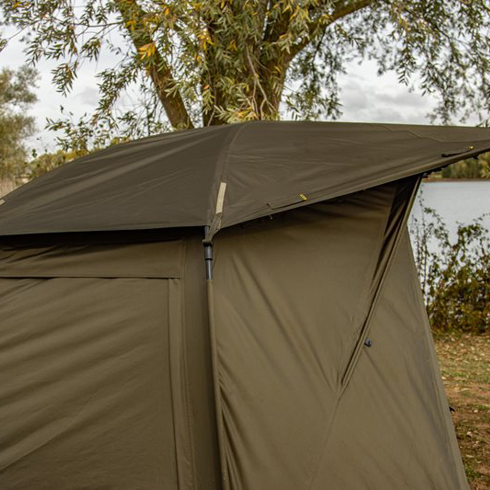 Solar Tackle Uni Spider Bivvy Peak In Use 4