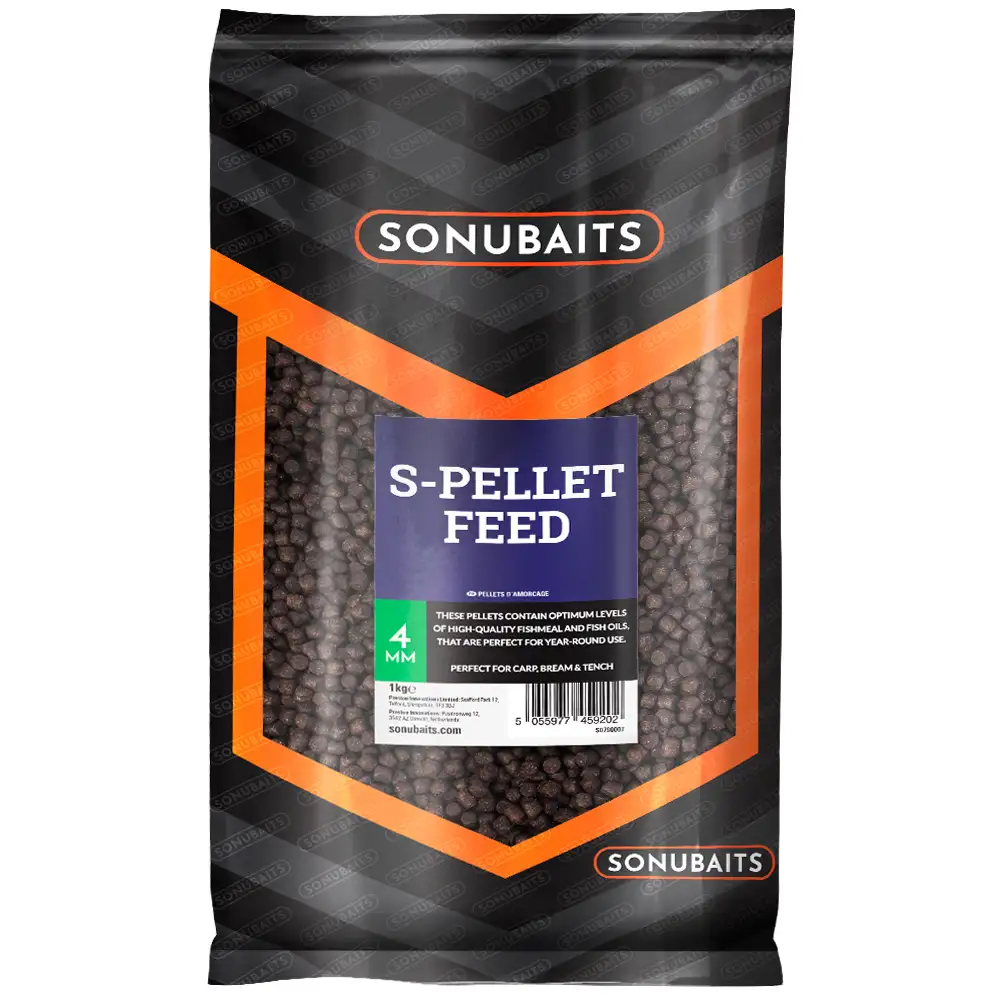 SonuBaits S-Pellet Feed 4mm