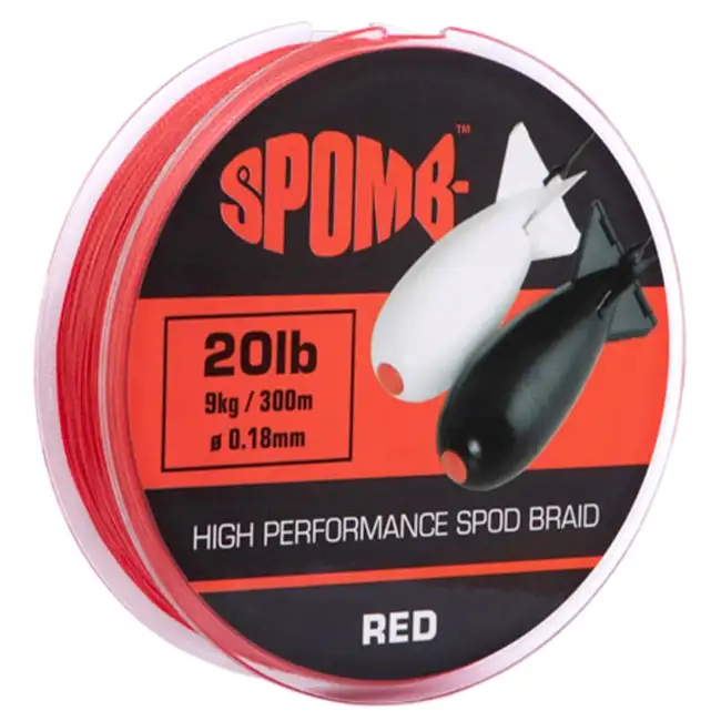 Spomb Red Braid 300m