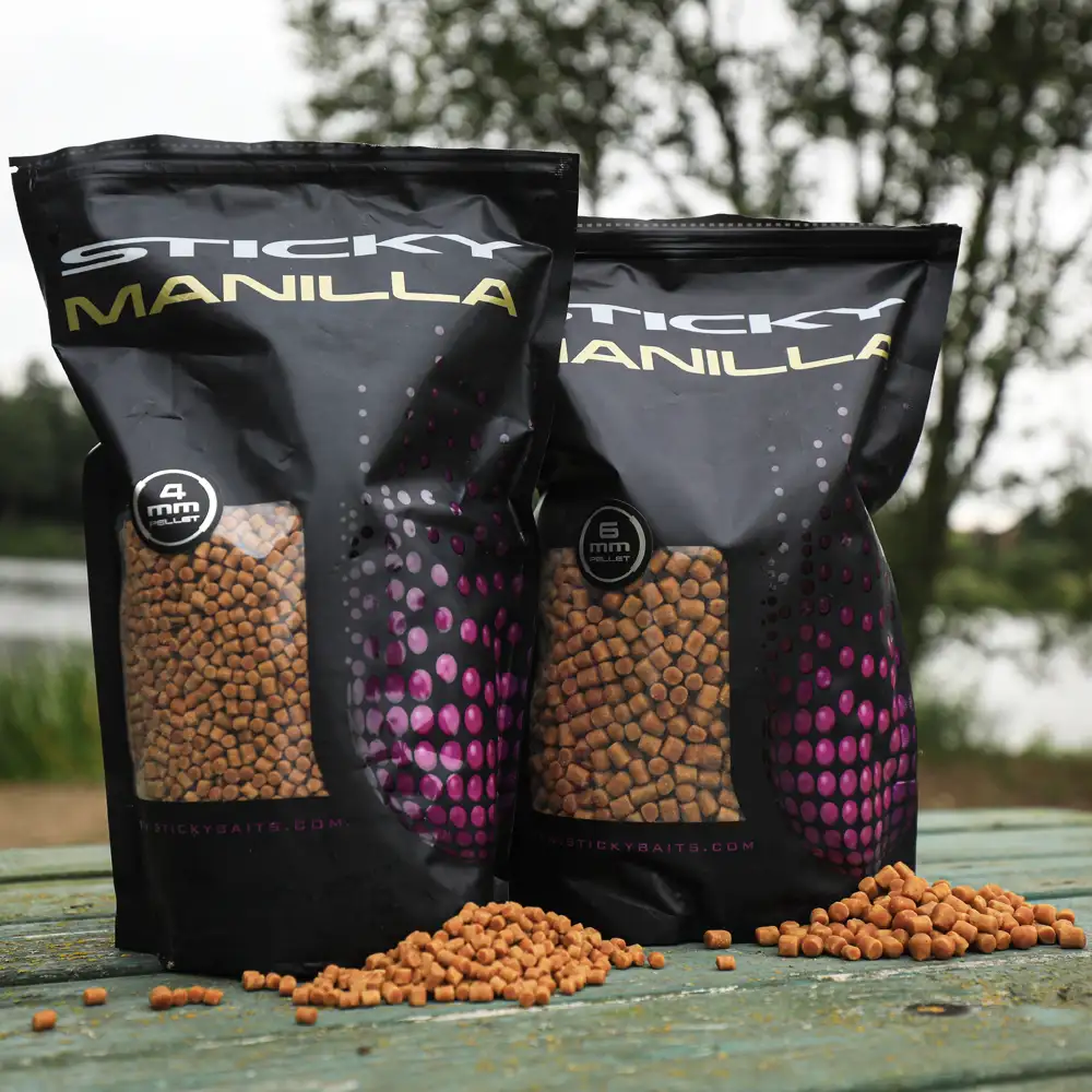 Sticky Baits Manilla Pellets 4mm & 6mm