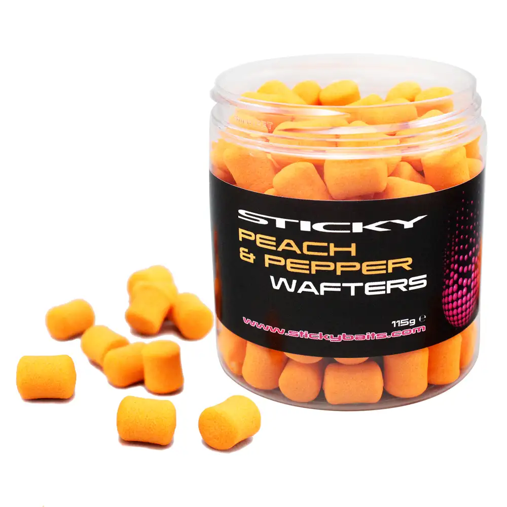 Sticky Baits Wafters Peach & Pepper