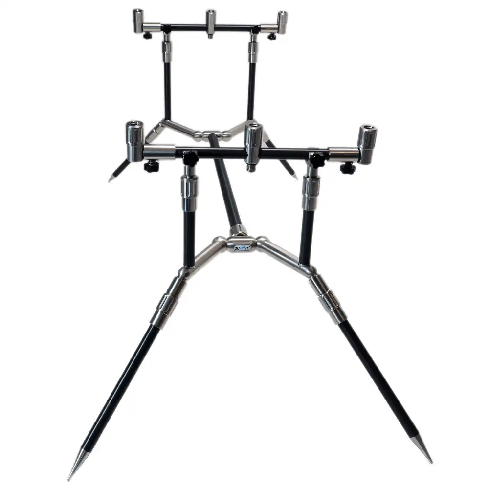 Summit Black Aluminium & Stainless Rod Pod Kit