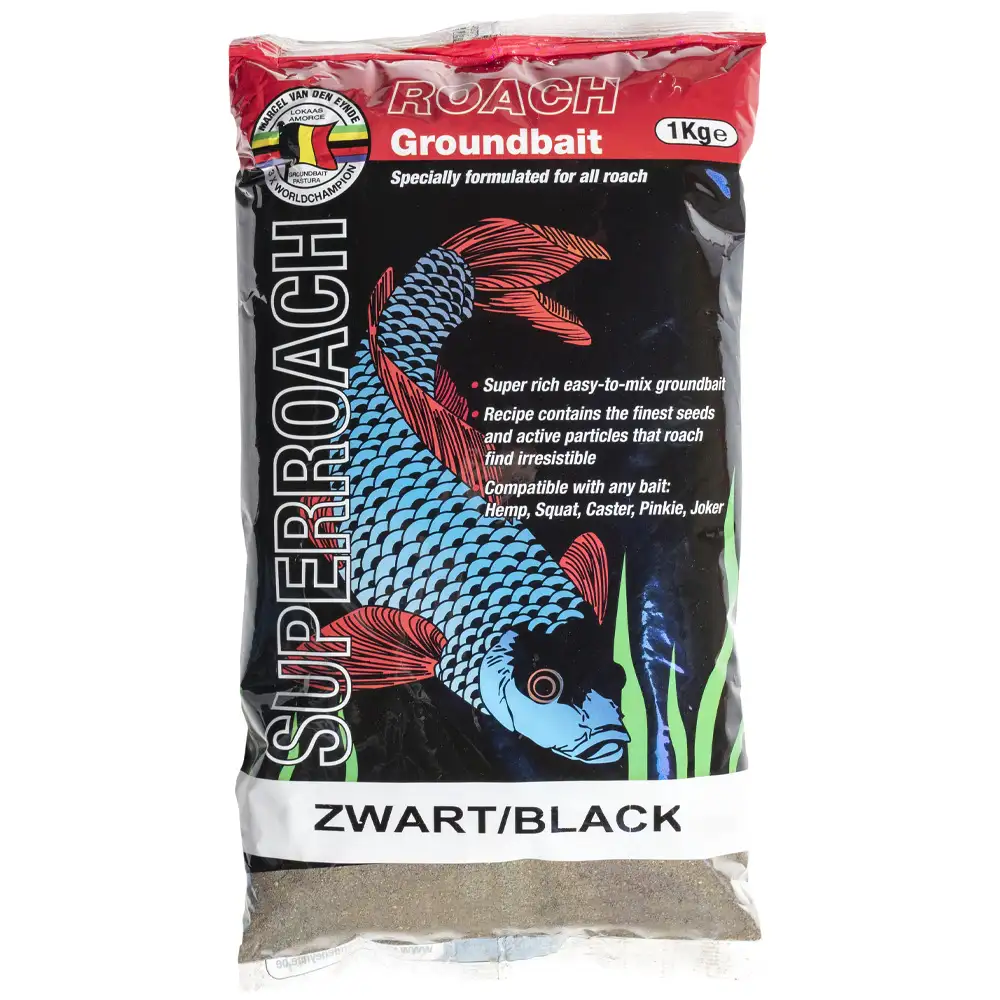 Van Den Eynde Black Super Roach Groundbait 1kg