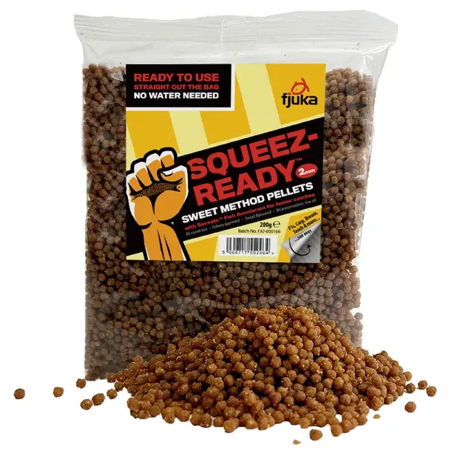 Fjuka Squeez-Ready Sweet Method Pellets 2mm