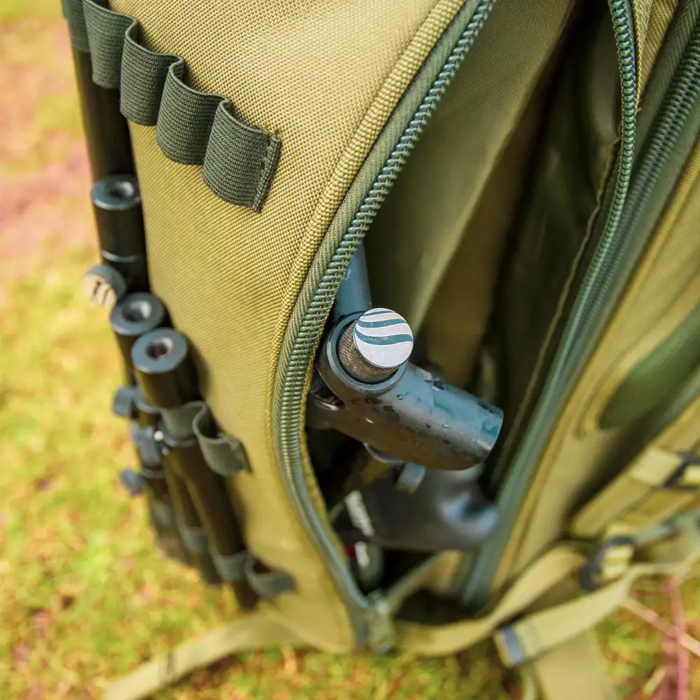 Trakker NXG Deluxe Fishing Rucksack In Use 2