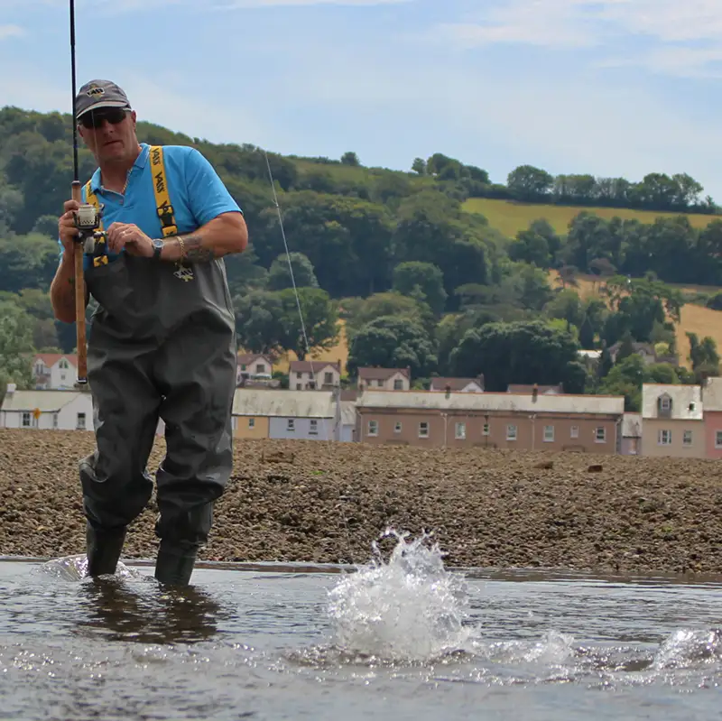 Vass 700E Nova Heavy Duty PVC Chest Wader In Use 2