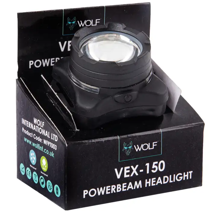 Wolf VEX-150 Powerbeam Headlamp 4